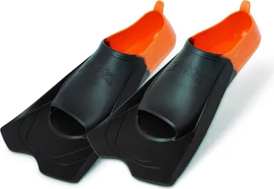 Image de Palmes Zoggs Short Blade Eco Orange,Noir EU 43-44 Orange,Noir EU 43-44