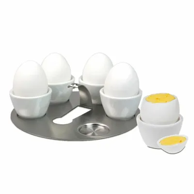 Obrázek produktu pro Take2 Miro zásobník na vejce, 6 ks, s košíčky na vejce, zásobník na vejce, košíčky na vejce, držák na vejce, 27001