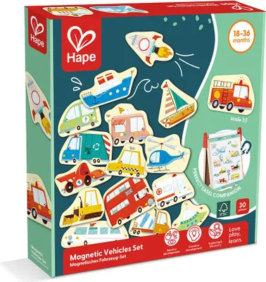 Produktbild von Hape Magnetisches Fahrzeugspiel One Size