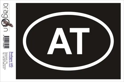Produktbild von Aufkleber / Autoaufkleber - JDM / Die cut / Auto / OEM - Österreich AT - 160x110 mm weiß - Heckscheibe / Heckscheibenaufkleber