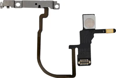 Produktbild von Clappio, Flexkabel Power-Button und Blitz für iPhone XS, Schwarz