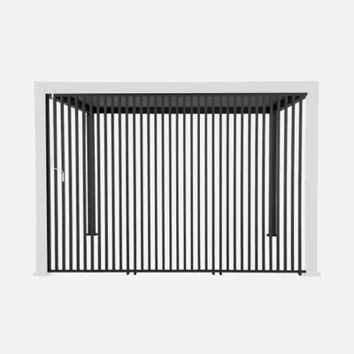 Immagine prodotto di Set di 3 persiane verticali 1.3m per pergola bioclimatica, Antracite