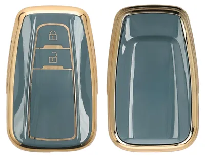 Produktbild von kwmobile Hülle für Toyota 2-Tasten Smart Key Autoschlüssel - TPU Silikon Autoschlüssel Schlüsselhülle, rutschfestes Schlüsselcase, Schutzcover in