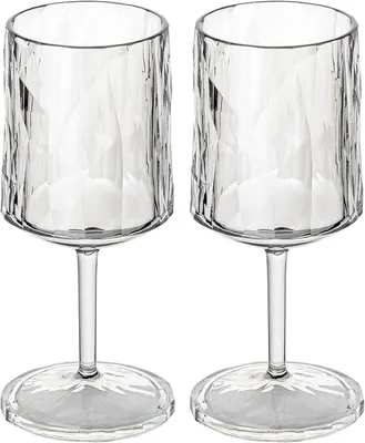 Weinglas-Set Club No. 21, 2 Stück, 250 ml, unzerbrechlich, kristallklar