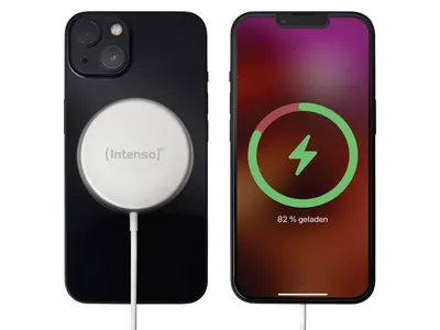 Produktbild von Intenso Magnetic Wireless Charger MW1 weiß
