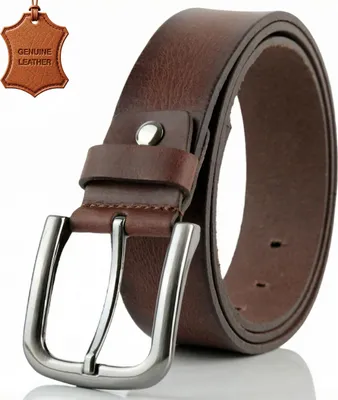 Obrázek produktu pro Pánský opasek z pravé kůže o šířce 4 cm - kožený opasek k džínám a do zaměstnání, 100% buvolí kůže, ručně vyráběný, zkracovatelný, robustní a elegantní, ideální dárek