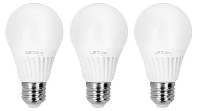 Produktbild von LED line PRIME LED Lampe A60 E27 6W 840lm 230V 3 Stück