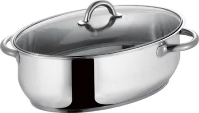 Produktbild von Schulte-Ufer Sicht-Bräter, Multibräter, Edelstahl 18/10, 38 cm, 9 L, 6768-38