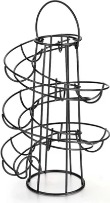 Produktbild von Eierhalter – stabil und transparent – hochwertige Kunststoff – für 12-14 Eier – einfach zu reinigen
