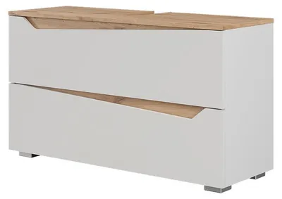 Obrázok produktu pre Spodná skrinka pod umývadlo Vicco Marelle biely/Remeselný dub 100 x 57.5 cm s 2 zásuvkami, Model 62817
