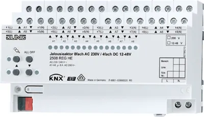 Obrázek produktu pro JUNG 2508 REGHE, Bílá, 110/240 V, 50/60 Hz