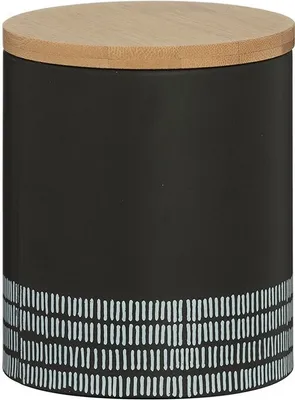 Produktbild von TYPHOON | Monochrome Serie Voratsbehälter, schwarz, 1 Liter