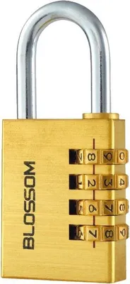 Produktbild von Messing  Zahlenschloss Bügelschloss Vorhängeschloss Schloss Kistenschloss