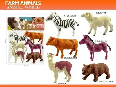 Immagine prodotto di Animali (6 pezzi) - Merkpol