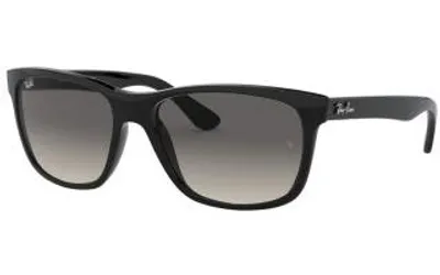 Obrázok produktu pre Ray-Ban RB4181, Dospelý, Uni, Štvorec, Čierna, Nepolarizované šošovky, Nylon