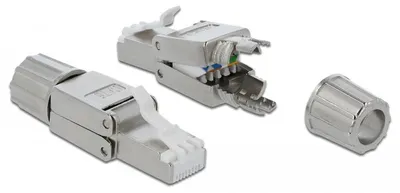 Imagen del producto de Delock 86476 Delock RJ45 Stecker Cat.6 STP werkzeugfrei