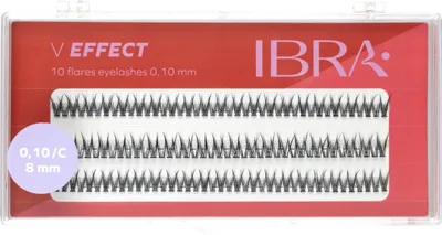 Produktbild von IBRA EFFECT V Wimpernbüschel - 0,10/C/8mm 1op.