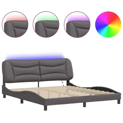 Produktbild von VidaXL 3213951, Grau, 185 cm, 2,18 m, 74,5 cm, 1800 x 2000 mm, 1 Stück(e)