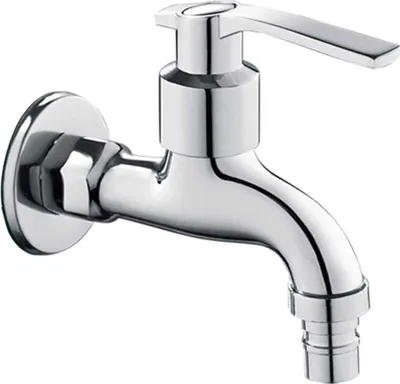 Produktbild von Verchromter Gartenwasserhahn für den Außenbereich, 1/2 Zoll, mit Strahlregler