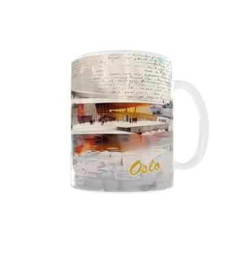 Produktbild von Becher 300ml Urlaub Stadt Reisen Norwegen OSLO