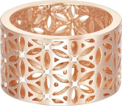 Produktbild von Esprit Damen Ring Edelstahl Rosé JW50220 Zirkonia ESRG02754C1, Ringgröße:54 (17.2 mm Ø)