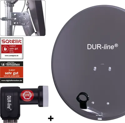 Produktbild von DUR-line MDA 60 A + +Ultra Quad LNB 4 TN LNB Set