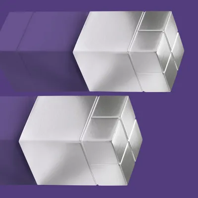 Immagine prodotto di SIGEL BA707 Magneti SuperDym C30 "Ultra-Forte", design a cubo, argento, 2 pezzi
