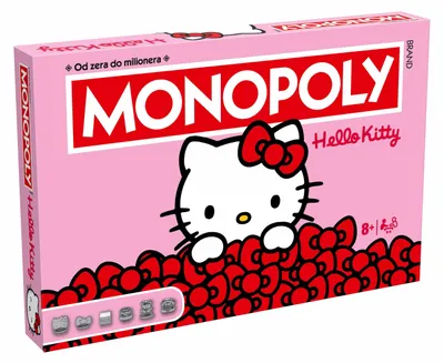 Produktbild von Gra Monopoly Hello Kitty planszowa dla 2-6 graczy od 8 lat