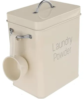 Produktbild von Waschmittelbox mit Messlöffel, 4-Liter-Waschpulverbox