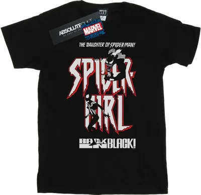 Produktbild von Marvel - "Back In Black" T-Shirt für Herren BI43172 (XXL) (Schwarz)