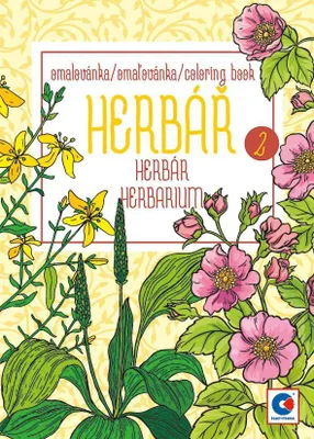 Produktbild von Malbuch 'Herbář II.' im A5 Format