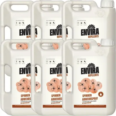 Produktbild von Envira Spinnen Abwehrspray im Vorteilspack 6x2L