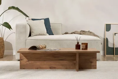 Obrázok produktu pre Skye Decor, Harbor - Atlantic Pine, konferenčný stolík, borovica Atlantic, 100 % melamínová doska, 120 x 45 x 30 cm