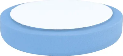 Produktbild von EXTOL PREMIUM 8804506 Schaumstoff-Polierscheibe, T60, blau, O180x30mm, Klettverschluss O150mm