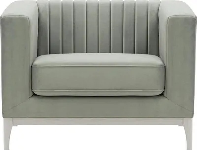 Produktbild von Sessel Slender Wood-Velluto 15-white