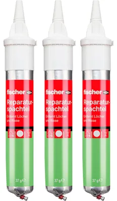 Productafbeelding van GOW Reparatiespachtel, multipack, 70 ml (wit, 3 stuks)