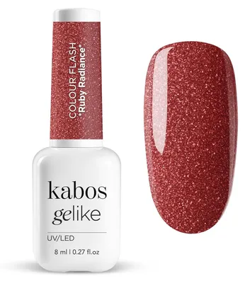 Produktbild von Kabos UV Nagellack Hybrid Gelike Flash Ruby Radiance  8ml