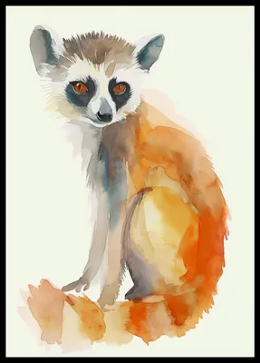 Obrázok produktu pre Plagát 42x59,4 cm Lemurek