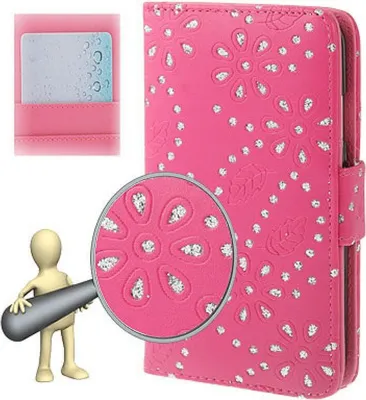 Produktbild von Schutzhülle Case (Flip Quer) für Handy Samsung Galaxy s4 i9500 pink