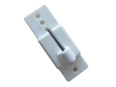 Produktbild von rewagi® 12 Gardinen Klebehaken – Weiß – verstellbar – zum Kleben