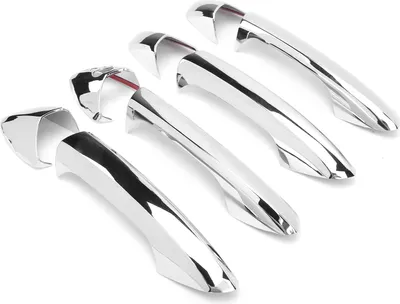 Produktbild von 4PCS Außen Türgriff Abdeckung verchromte Ersatz für CLASS W204 20082013