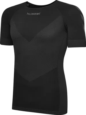 Produktbild von hummel First Seamless Jersey S/S, T-Shirt, Erwachsener, Weiblich, Schwarz, Einfarbig, XL/XXL