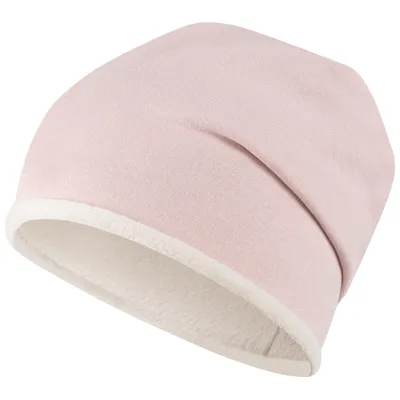 Produktbild von Wintermütze Mädchen Kindermütze Beanie gefüttert, Größe 50-52, Hellrosa