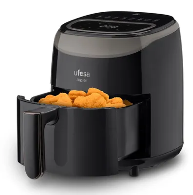Heißluftfritteuse 3,5 l, 8 Programme, 1200 W, Timer, 80–200 °C