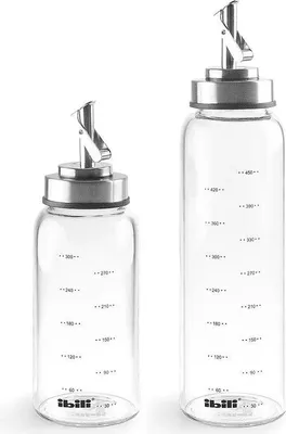 Image de Ibili Bouteille d'huile avec couvercle incliné 500ml Transparent Transparent One Size