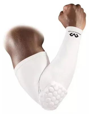 Image de Mcdavid Manchon de protection coude power shooter Hexpad blanc