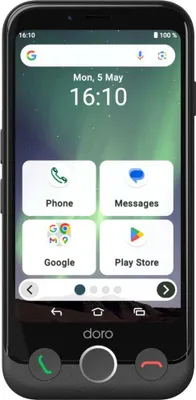 Image de Doro Aurora A10 - graphit - Smartphone - 64 GB