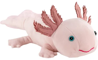 Produktbild von Carl Dick Axolotl (Lurch, Molch, Salamander, Wasserdrache, Wassermonster) ca. 33cm 3502 Kuscheltier, Plüschtier, Stofftier