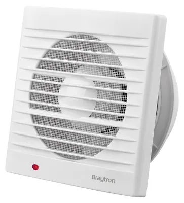 Produktbild von Brayton Abluftventilator Weiß Ø150mm 18W 37dB IPX2