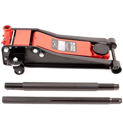Obrázek produktu pro Hever hydraulický - pojízdný 3000kg / nízkoprofilový 75-500mm / dvoupístový